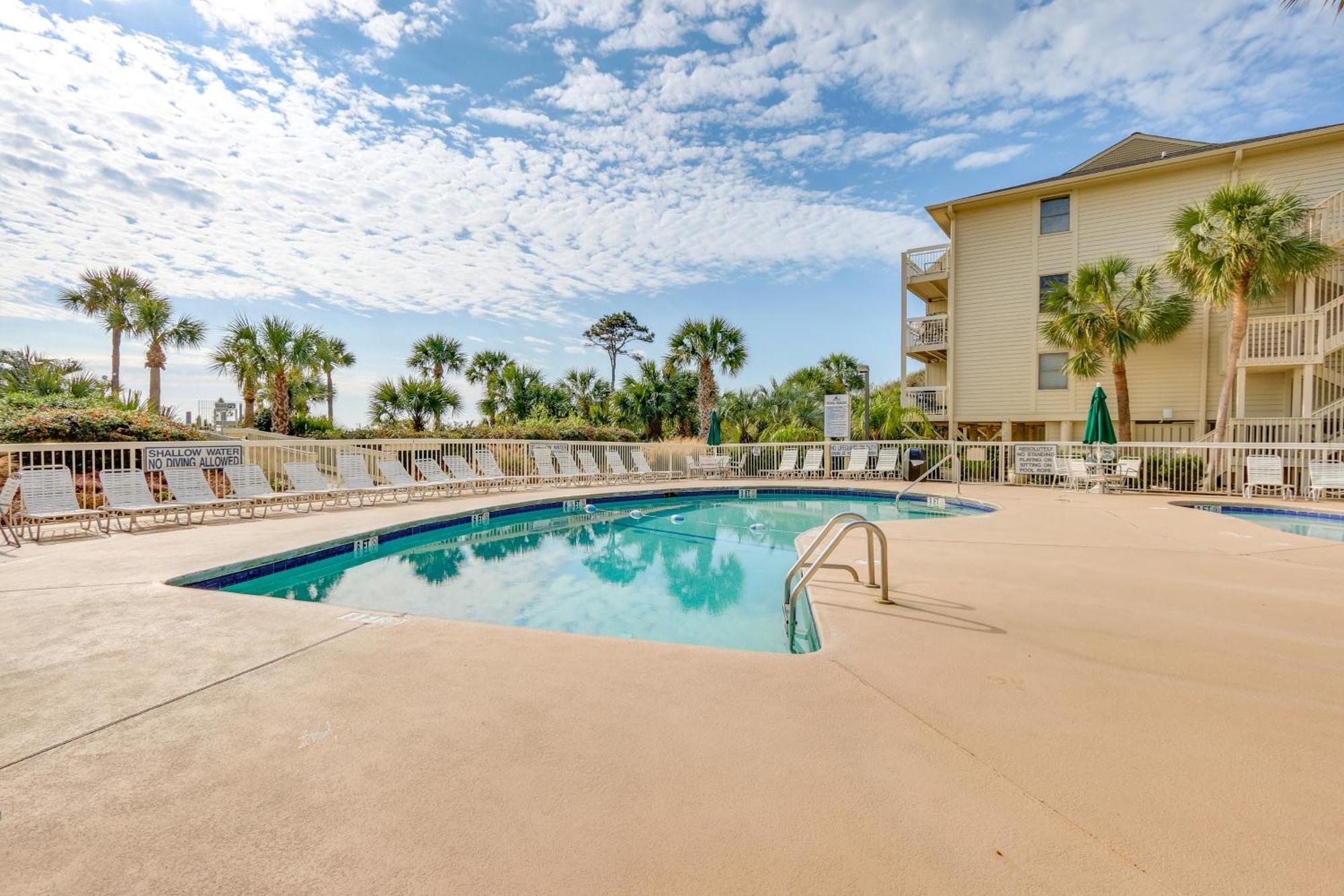 ヒルトンヘッドアイランド Breakers Oceanfront Getaway With Amazing View And Poolヴィラ エクステリア 写真